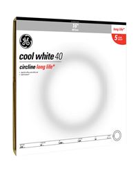GE  Fluorescent Bulb  40 watts 2700 lumens Circline  T9  16 in. L Cool White  1 pk 