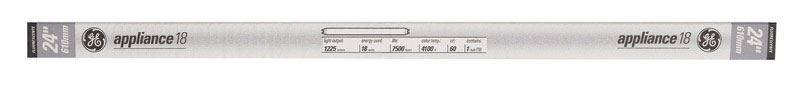 GE  Medium Bi-Pin (G13)  Appliance Light Bulb  18 watts 1150 lumens 