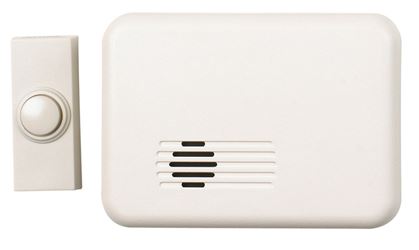 Heath Zenith  White  Wireless  Door Chime Kit 