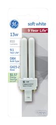 GE  Energy Smart  CFL Bulb  13 watts 810 lumens DBX  T4  4.84 in. L Soft White  1 pk 