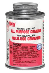 Oatey  Clear  PVC/CPVC  All-Purpose Cement  16 oz. 