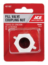 Ace Fill Valve Coupling Nut 5/8 in. H Plastic 