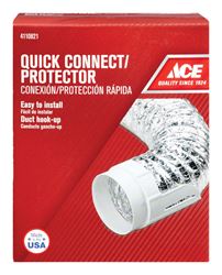 Ace 4 in. Aluminum Duct Protector 