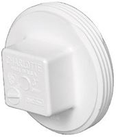 Charlotte Pipe Schedule 40 6 in. Dia. MPT PVC Clean-Out Plug 