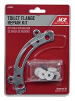 Ace  Toilet Flange Repair Kit  Steel 