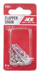 Ace Flapper Chain 8-1/2 in. L Stainless Steel 