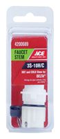 Ace Hot and Cold 3S-10H/C Faucet Stem For Delta 