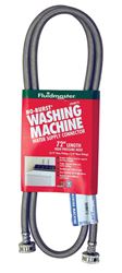 Fluidmaster 3/4 in. Hose x 3/4 in. Dia. Hose Stainless Steel Washing Machine Supply Line 72 i 