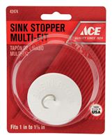 Ace  1 in. Dia. Sink Stopper  Rubber 