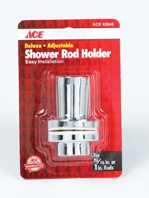 Ace  Chrome  Shower Rod Holder