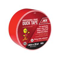 Ace  Duct Tape  1.88 in. W x 20 yd. L Red 