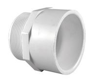 Charlotte Pipe  1 in. Dia. x 1 in. Dia. Slip To MPT  Pipe Adapter 