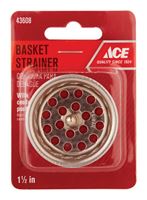 Ace  1-1/2 in. Dia. Crumb Cup  Chrome 