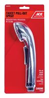 Ace  Chrome  Chrome  Replacement Pull Out Spray Head For Kitchen Faucet  For Kitchen Faucet 