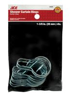 Ace  Steel  Shower Curtain Rings 