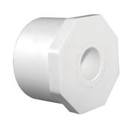 Charlotte Pipe 1 in. Dia. x 3/4 in. Dia. Spigot To FPT Schedule 40 PVC Reducing Bushing 