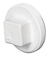 Charlotte Pipe 4 in. Dia. Schedule 40 MPT PVC Clean-Out Plug 