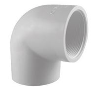 Charlotte Pipe  1 in. Dia. x 1 in. Dia. Slip To FPT  Schedule 40  90 deg. PVC  Elbow 