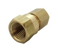 JMF 1/4 in. FPT Dia. x 1/8 in. FPT Dia. Brass Lead-Free Compression Fitting 