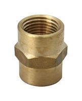 JMF FPT x 3/4 in. Dia. FPT Brass Coupling 