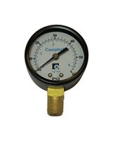 Campbell 2 in. 0 psi 60 psi Pressure Gauge 