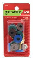 Ace Synthetic Rubber Flat Faucet Washer Assortment 20 