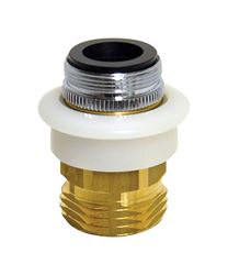 Danco Quick Connect Adapter 15/16in. - 27M or 55/64in. - 27F x 3/4in. GHTM Chrome Plated 