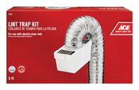 Ace Lint Trap 4 in. W White 