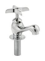 Homewerks Washerless Cartridge One Handle Chrome Single Basin Faucet 