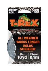 T-Rex  Duct Tape  1 in. W x 10 yd. L Gray 