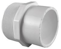 Charlotte Pipe 1/2 in. Dia. x 3/4 in. Dia. MPT To Slip Pipe Adapter 