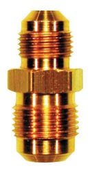 JMF 5/8 in. Dia. x 1/2 in. Dia. Flare To Flare To Flared Yellow Brass Reducing Union 