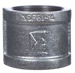 B & K 1-1/4 in. Dia. x 1-1/4 in. Dia. FPT To FPT Galvanized Malleable Iron Coupling 