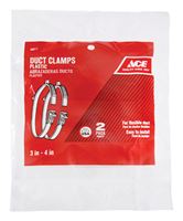 Ace  3 in. to 4 in. Plastic  Duct Clamp 