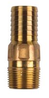 Campbell  Red Brass  Male Adapter  1 in. 