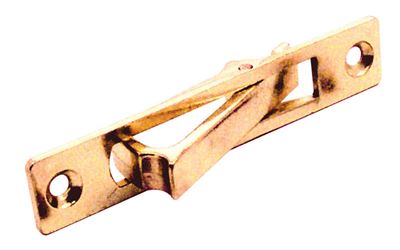 Prime-Line  Brass  Side mount Pocket Door Flush Pull  Brass  1 pk 