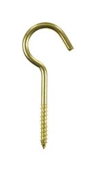 Ace  3.375 in. L Solid Brass  Brass  Ceiling Hook  1 pk 