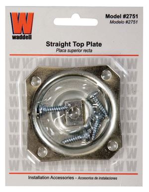 Waddell Mounting Plate 5/16 in. Straight Design