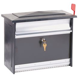 Gibraltar Mailboxes Mailsafe Steel Wall-Mounted 13-1/4 in. H x 16-7/8 in. L x 8-1/2 in. W x 16-7 