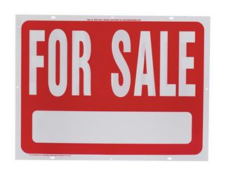 Hy-Ko  English  18 in. H x 24 in. W Plastic  Sign  For Sale 