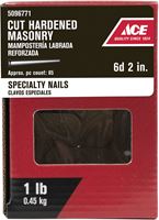 Ace  2 in. L Masonry  Nail  Tapered  Bright  1 lb. 