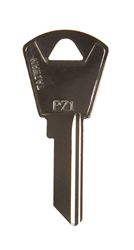 Hy-Ko  Automotive  Key Blank  EZ# PZ1  Single sided Nickel-Plated Brass  Fits Many 1993 and Older Fo 