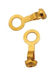 Hy-Ko Products  Brass  Coupling Connector  Yellow 
