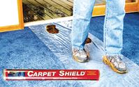 Surface Shields  Carpet Shield  Self-Adhering Film  3 mil  x 24 in. W x 50 ft. L Polyethylene  Clear 