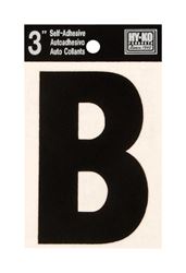 Hy-Ko  Self-Adhesive  Black  3 in. Vinyl  Letter  B 