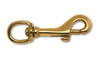 Campbell Chain  Polished  Bolt Snap  3/8 in. Dia. x 2-15/16 in. L 80 lb. 