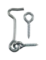 Ace  5/32  2 in. L Zinc Plated  Hook and Eyes  1 pk Steel 