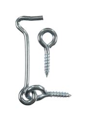 Ace  3/16  0.8175 in. L Zinc Plated  Steel  Hook and Eyes  1 pk 