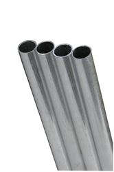 K&S Round Tube 7/16 in. x 12 in.  Stainless steel    Carded 