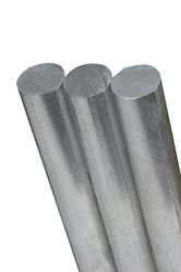 K&S  0.375 in.  x 3/8 in. W x 12 in. L Stainless Steel  Round Rod 